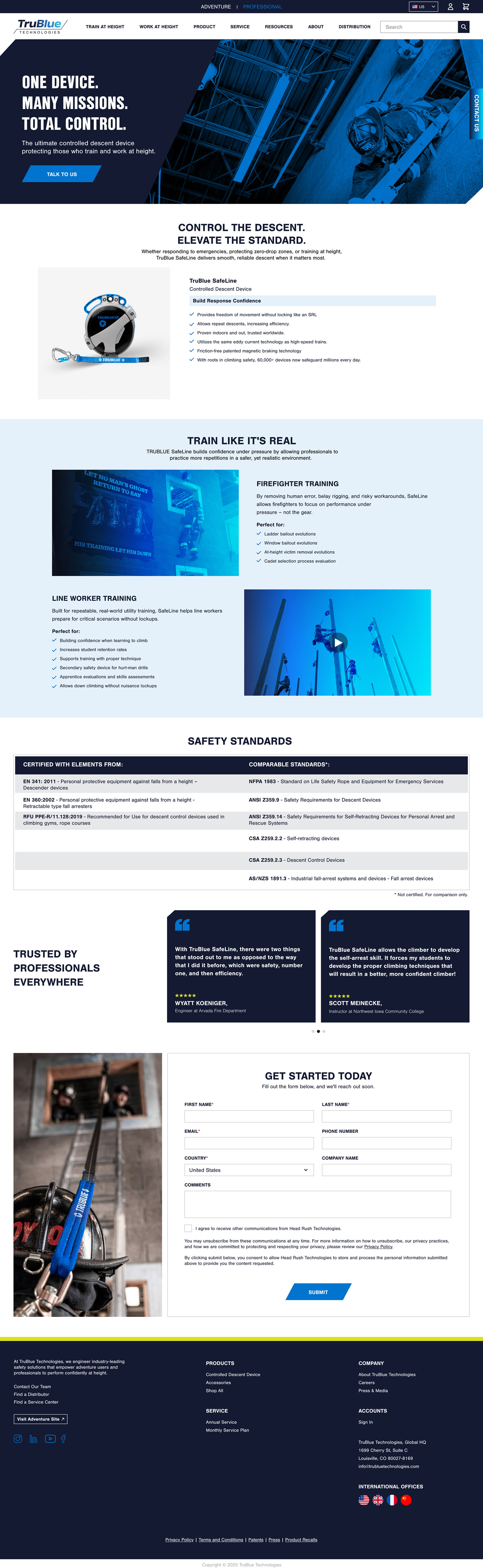 Pro Landing Page