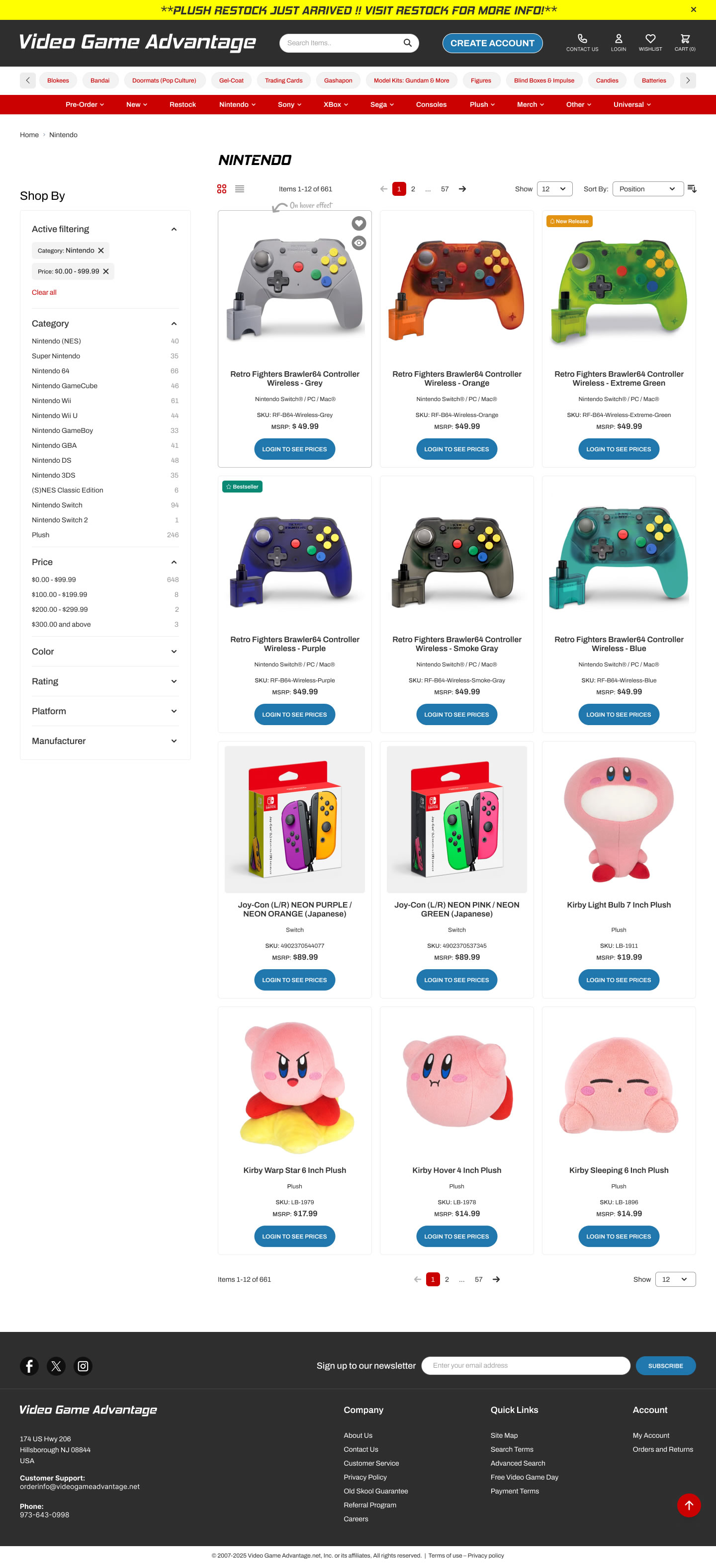 category grid